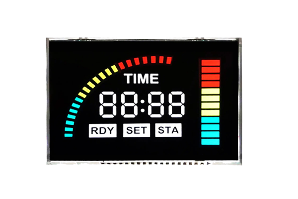Góc nhìn khác nhau của màn hình LCD phân đoạn