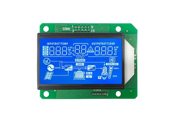Tại sao các thiết bị Biến tần/UPS mặt trời sử dụng màn hình LCD phân đoạn?
