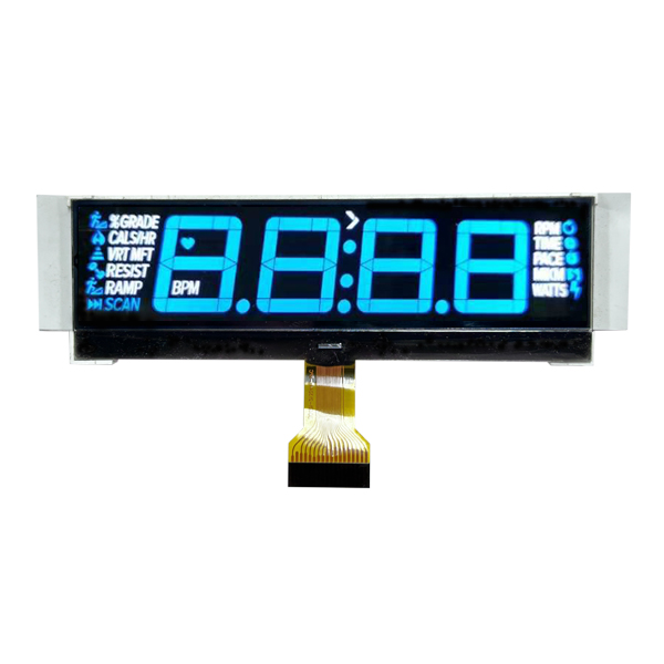 Màn hình màn hình LCD đơn sắc tiêu cực 7 phân đoạn