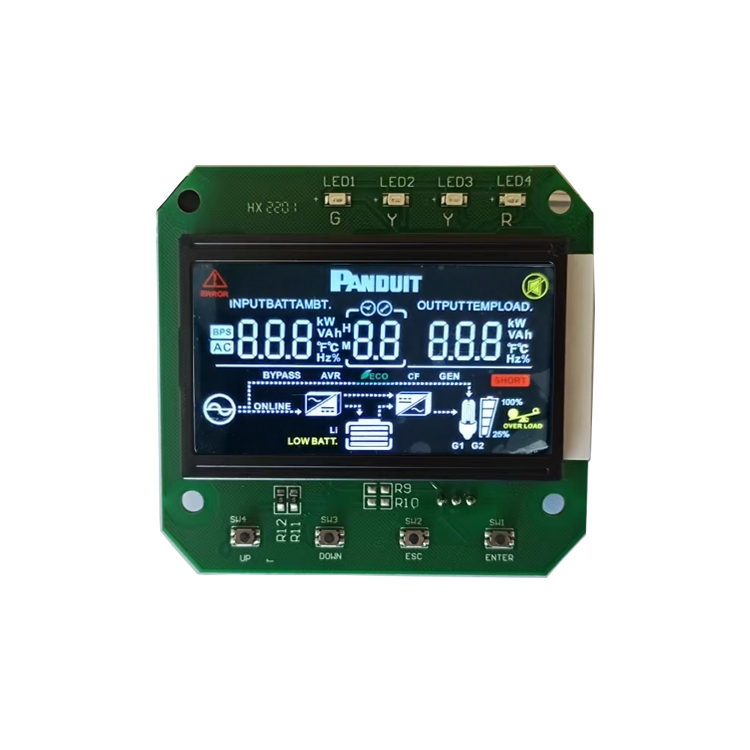 Màn hình LCD 7 đoạn Màn hình LCD đơn sắc VA Model LCD dương