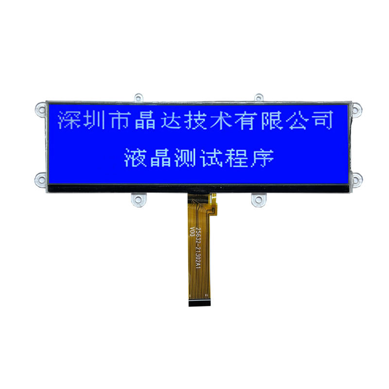 Mô -đun LCD đồ họa tùy chỉnh màu xanh STN 256x32 hiển thị cho trọng lượng kỹ thuật số