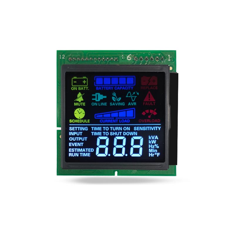 Phân đoạn màn hình LCD VA Chế độ LCD âm