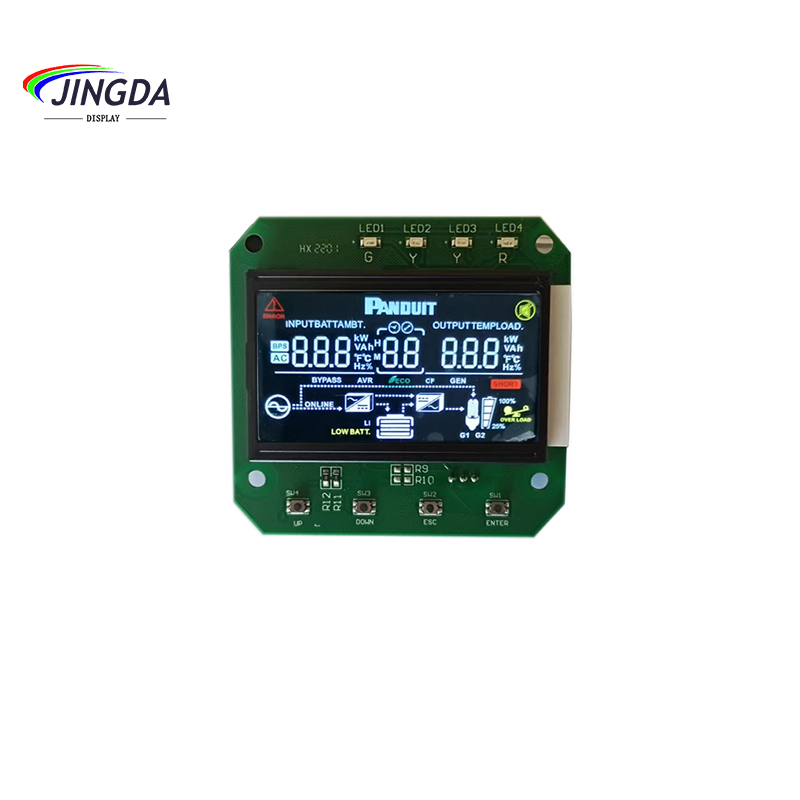 Mô-đun LCM màn hình LCD 7 đoạn tích cực