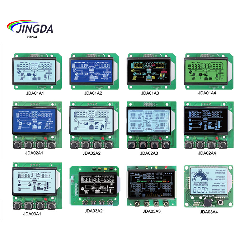 Màn hình LCD phân đoạn cho Biến tần năng lượng mặt trời PV Biến tần