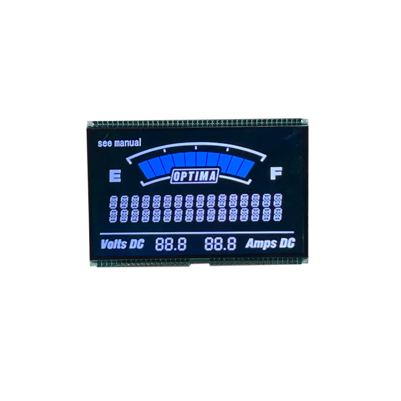 VA Hiển thị LCD phân đoạn góc nhìn đầy đủ cho năng lượng mặt trời